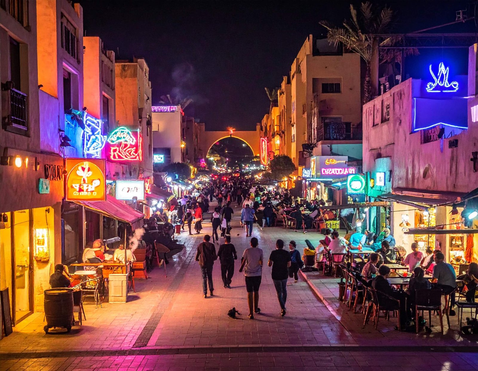 Gündüz Sakinlik, Gece Eğlence: Naama Bay