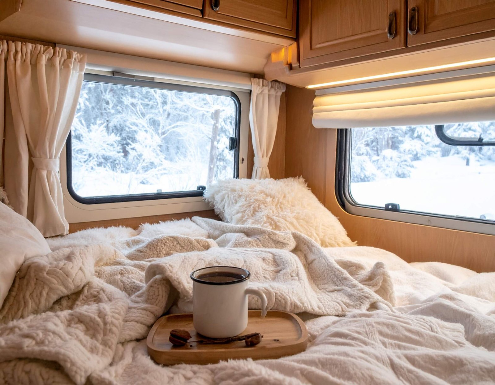 Karavan Kış Kampı Rehberi 2025: Soğukta Sıcak Bir Macera